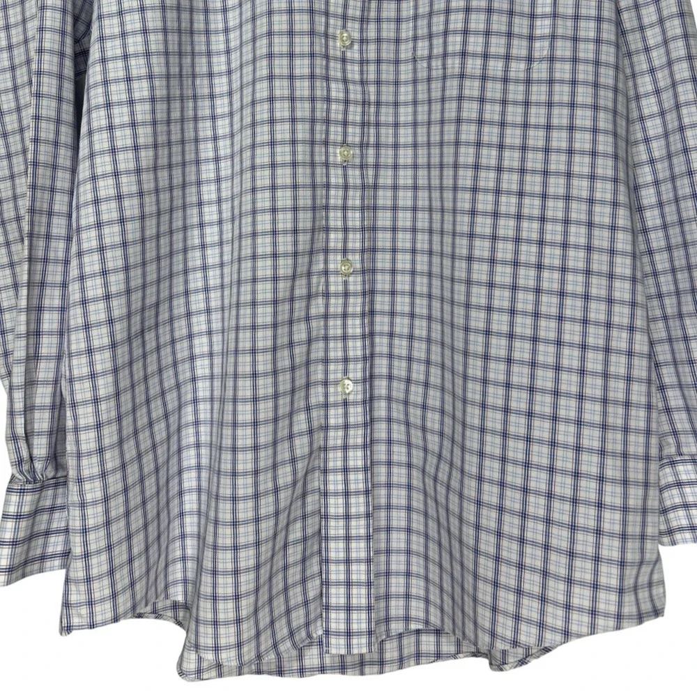 Brooks Brothers Milano Non-Iron 100% American Supima Cotton Dress Shirt Sz 16-33
